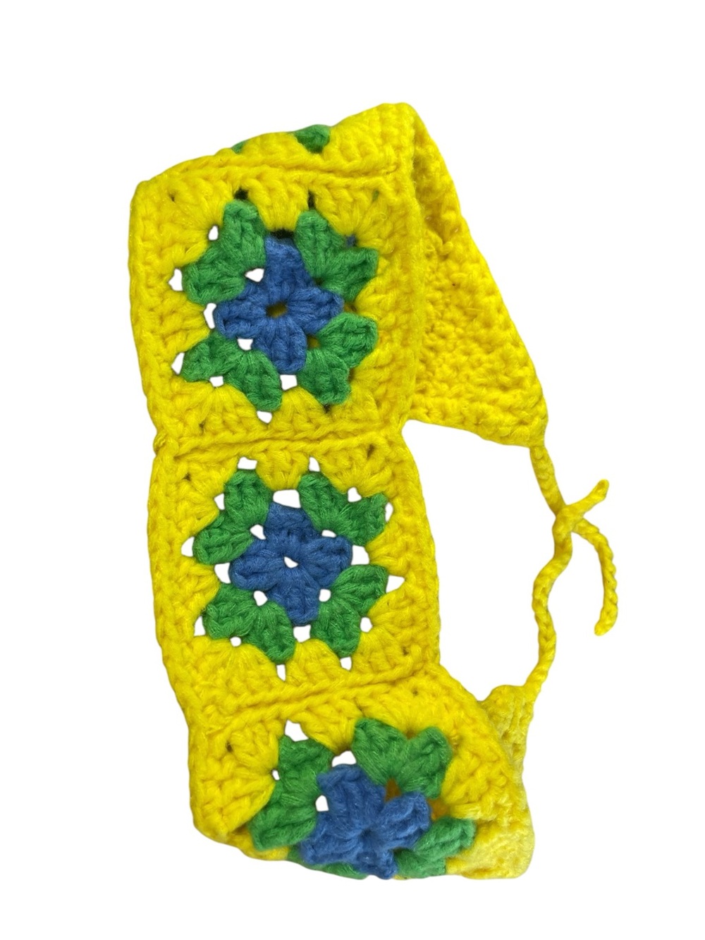 Crocheted Granny Square Headband